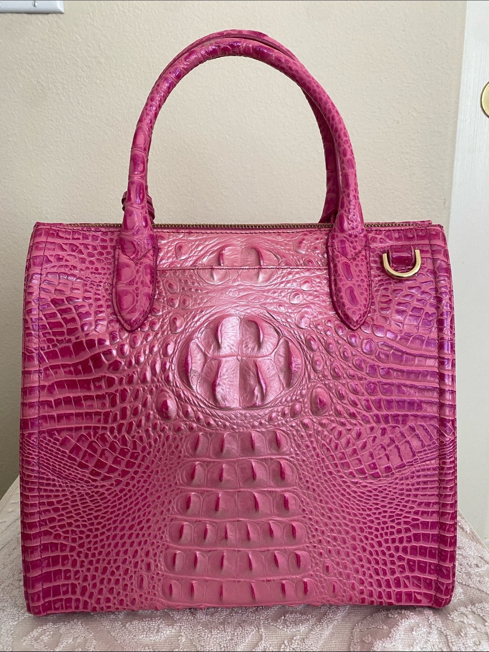 Brahmin Caroline in Hibiscus Ombre color way
